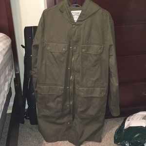 H&M Long Green Jacket